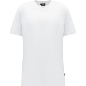 Hugo, Heren, Tops, Wit, Maat: M Katoen,