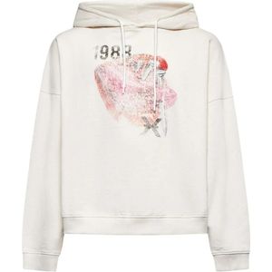 Richmond, Heren, Sweatshirts & Hoodies, Wit, Maat: S Katoen,
