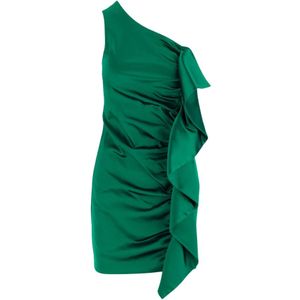 P.a.r.o.s.h., Dames, Jurken, Groen, Maat: L Polyamide,