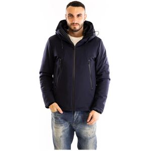 People of Shibuya, Heren, Jassen, Blauw, Maat: 2XL Polyamide,