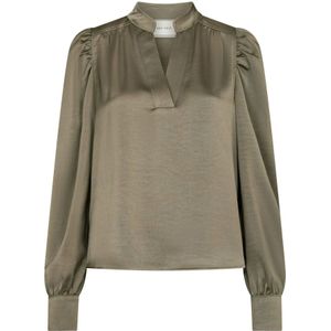 Neo Noir - Blouse - Groen - Dames - Overhemden