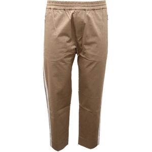 Paolo Pecora, Heren, Broeken, Beige, Maat: XL
