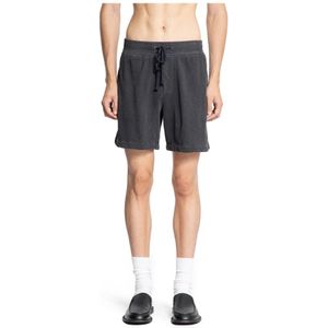 James Perse, Heren, Korte broeken, Grijs, Maat: XS Katoen,