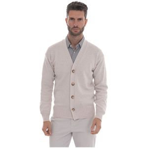 Gran Sasso, Heren, Truien, Beige, Maat: L Wol,