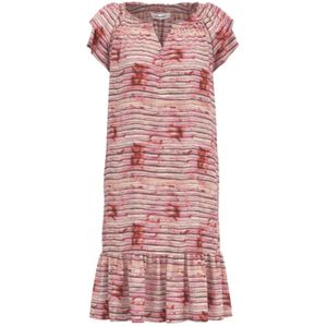 Co'Couture, Dames, Jurken, Veelkleurig, Maat: S Poliester,