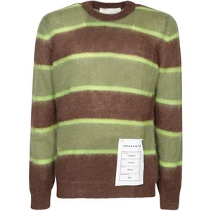 Amaránto, Heren, Truien, Veelkleurig, Maat: M Wol,