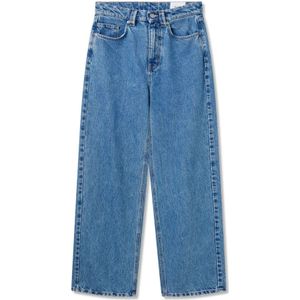 Axel Arigato, Dames, Jeans, Blauw, Maat: W28 Katoen,