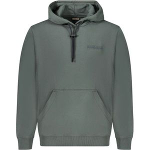Napapijri - Hoodie - Groen - Katoen