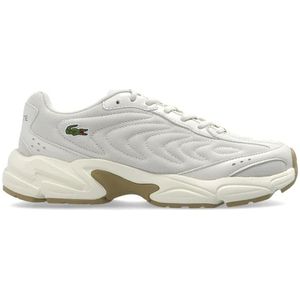 Lacoste, Dames, Schoenen, Beige, Maat: 36 1/2 EU Leer,