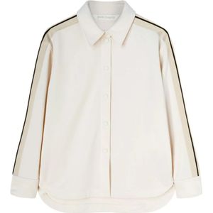 Palm Angels, Dames, Jassen, Beige, Maat: M Jersey,