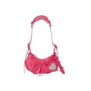 Balenciaga Leather crossbody-bags , Pink , Dames , Maat: ONE Size