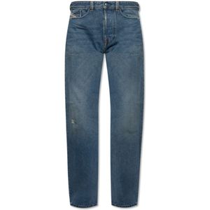 Diesel, Heren, Jeans, Blauw, Maat: W29 L32 Katoen,