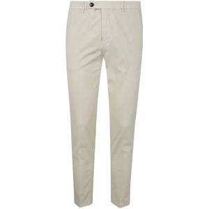 Michael Coal, Heren, Broeken, Beige, Maat: W34