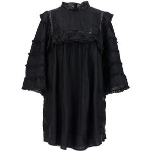 Isabel Marant, Dames, Jurken, Zwart, Maat: S