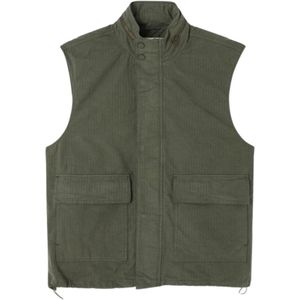 American Vintage, Heren, Jassen, Groen, Maat: S Katoen,