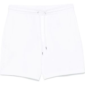 Michael Kors, Heren, Korte broeken, Wit, Maat: XL Zijde,