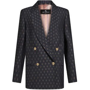 Etro, Dames, Jassen, Veelkleurig, Maat: M Katoen,