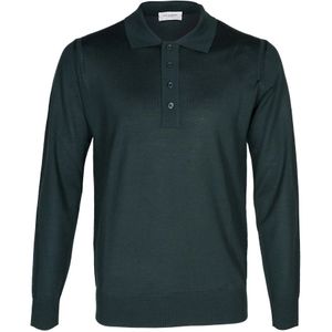 Paolo Pecora, Heren, Tops, Groen, Maat: XL Wol,