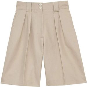 Ines de la Fressange Paris, Dames, Korte broeken, Beige, Maat: XS