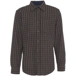 Portuguese Flannel, Heren, Jassen, Blauw, Maat: XL Tweed,