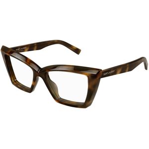 SAINT LAURENT - SL 657 OPT 002 - Optische Monturen - Havana - Acetaat - Kattenoog