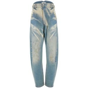 Vivienne Westwood, Heren, Jeans, Blauw, Maat: L Katoen,