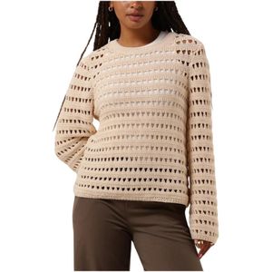 Modström, Dames, Truien, Beige, Maat: M