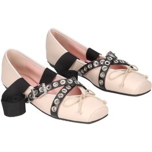 Pretty Ballerinas, Dames, Schoenen, Roze, Maat: 39 EU Leer,