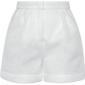Max Mara, Dames, Korte broeken, Wit, Maat: XS Poliester,