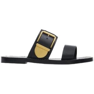 Chloé Sliders , Black , Dames , Maat: 36 EU