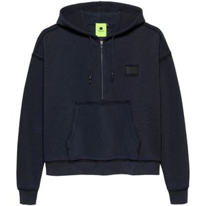 New Amsterdam Surf Association, Heren, Sweatshirts & Hoodies, Blauw, Maat: S Katoen,