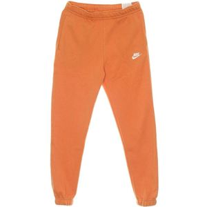 Nike, Heren, Broeken, Oranje, Maat: XL Fleece,