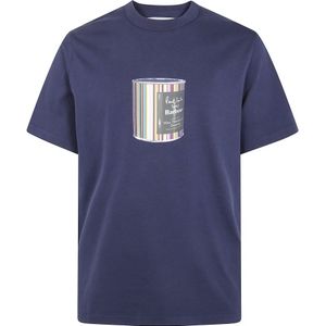 Barbour, Heren, Tops, Blauw, Maat: S