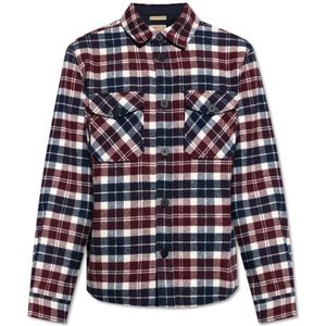 Woolrich, Heren, Jassen, Veelkleurig, Maat: L Flanel,