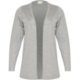 KAFFE - KC Farsia - Gebreid Vest - Grijs