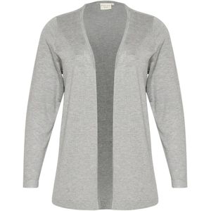 KAFFE - KC Farsia - Gebreid Vest - Grijs