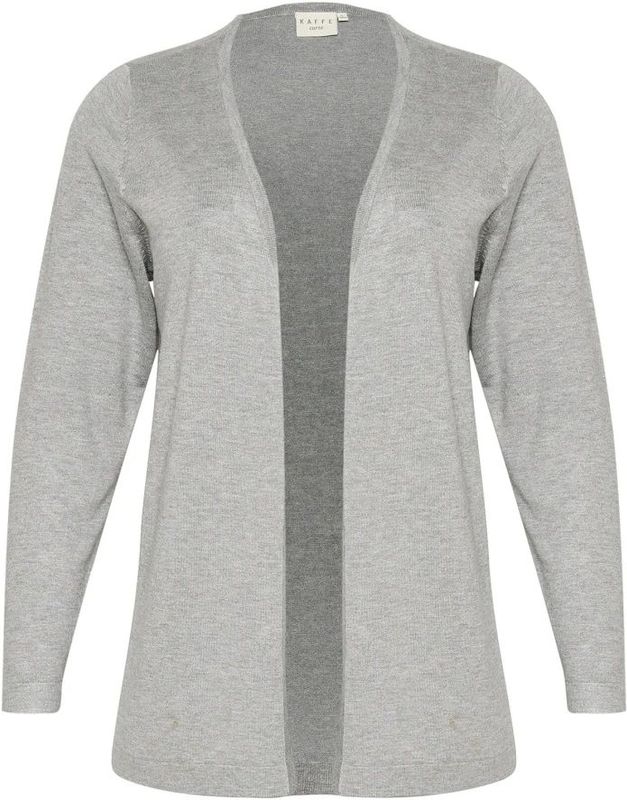 KAFFE - KC Farsia - Gebreid Vest - Grijs