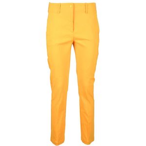 Liviana Conti, Dames, Broeken, Geel, Maat: S Viscose,