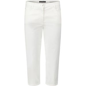 Betty Barclay, Dames, Broeken, Wit, Maat: 2XL