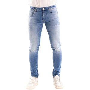 Don The Fuller, Heren, Jeans, Blauw, Maat: W32 Katoen,