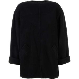 MM6 Maison Margiela, Dames, Truien, Zwart, Maat: 3XS Wol,