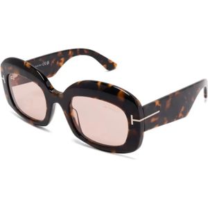 Tom Ford, unisex, Accessoires, Bruin, Maat: 53 MM