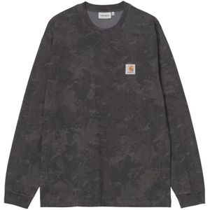 Carhartt Wip, Heren, Tops, Groen, Maat: M Katoen,