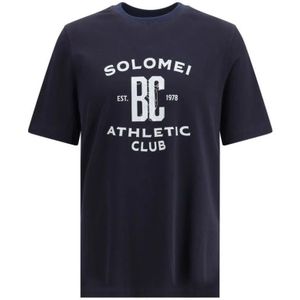 Brunello Cucinelli, Heren, Tops, Zwart, Maat: S Katoen,