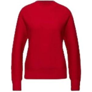 Street One, Dames, Sweatshirts & Hoodies, Rood, Maat: S Leer,