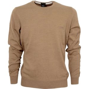 Hugo, Heren, Truien, Beige, Maat: 3XL Wol,