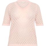 Kaffe Curve, Dames, Truien, Roze, Maat: S Wol,