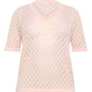 Kaffe Curve, Dames, Truien, Roze, Maat: S Wol,