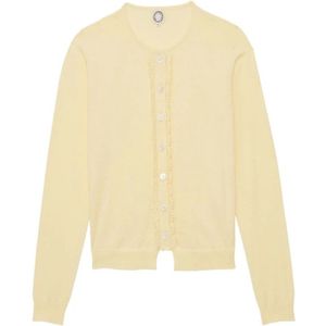 Ines de la Fressange Paris, Dames, Truien, Geel, Maat: S Katoen,