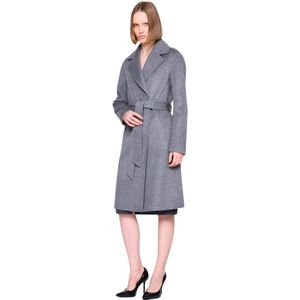 Silvian Heach, Dames, Mantels, Grijs, Maat: XS Wol,